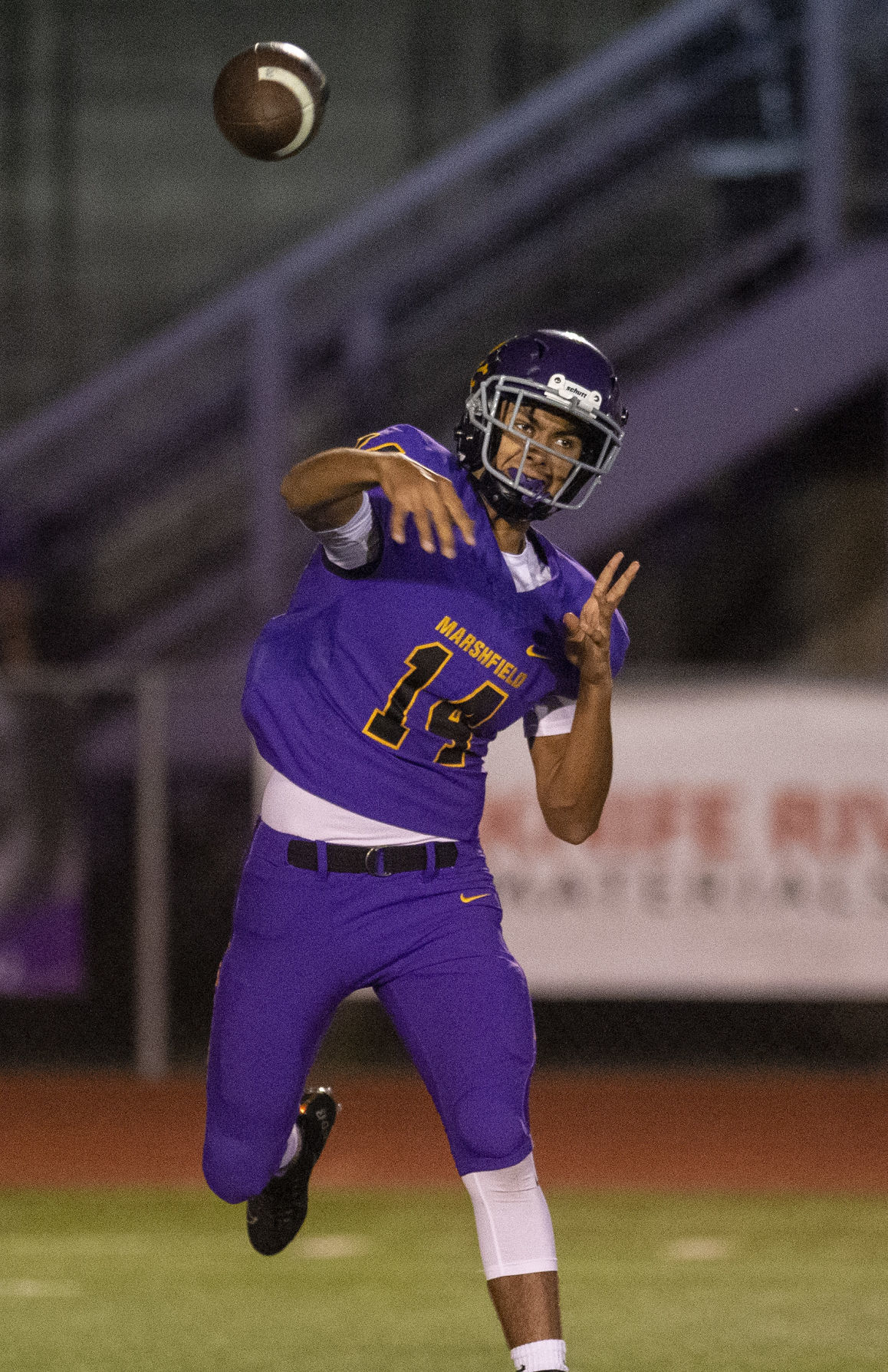 Marshfield Football Vs. Junction City